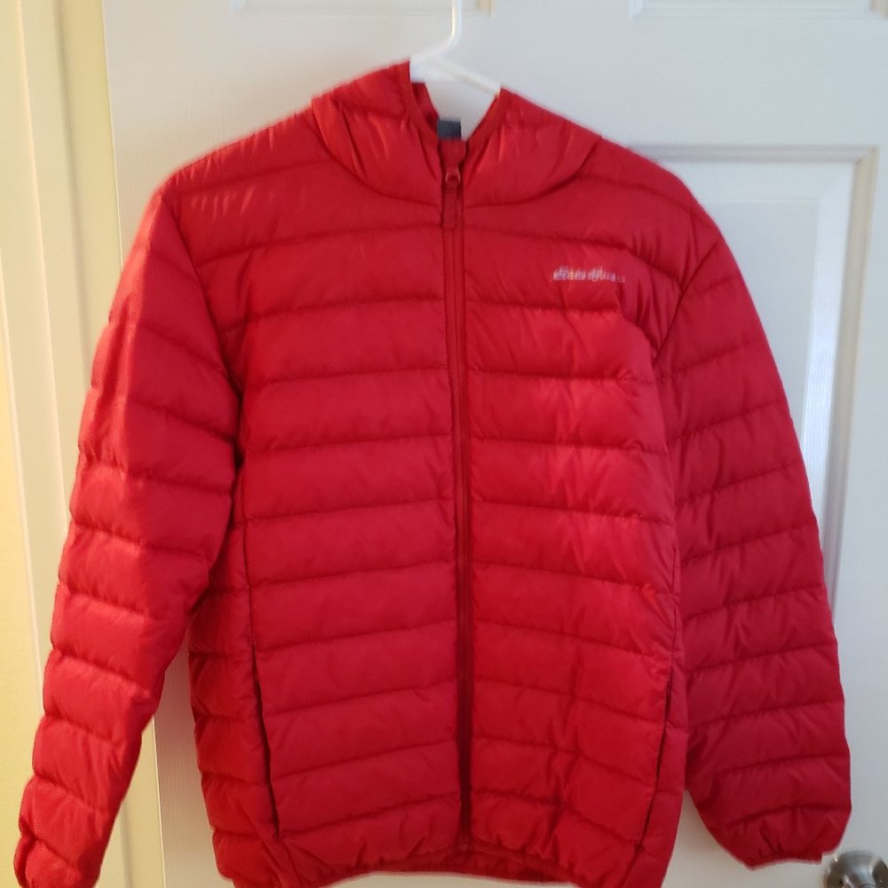 Boy's Eddie Bauer red puffer jacket size 16